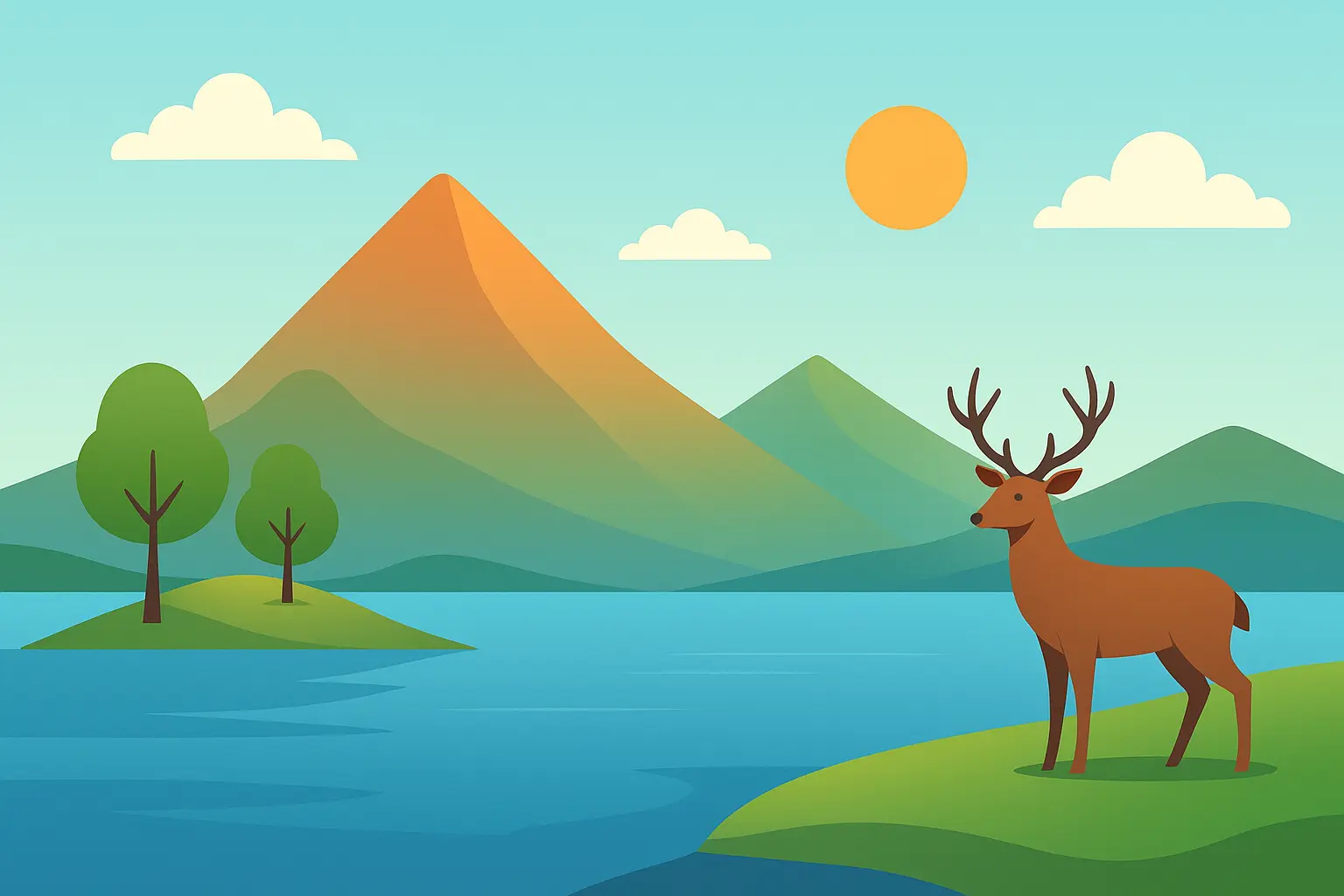 Nature Landscape Background